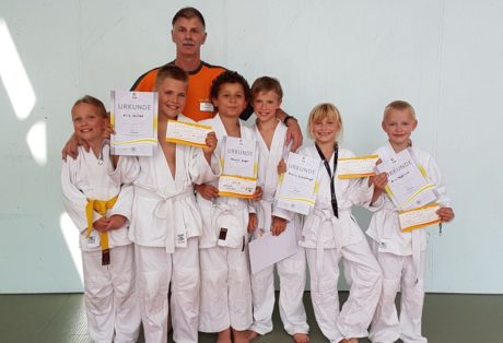 Gürtelprüfung für Judoka