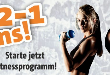 3-2-1 deins! Starte jetzt Dein Fitnessprogramm!